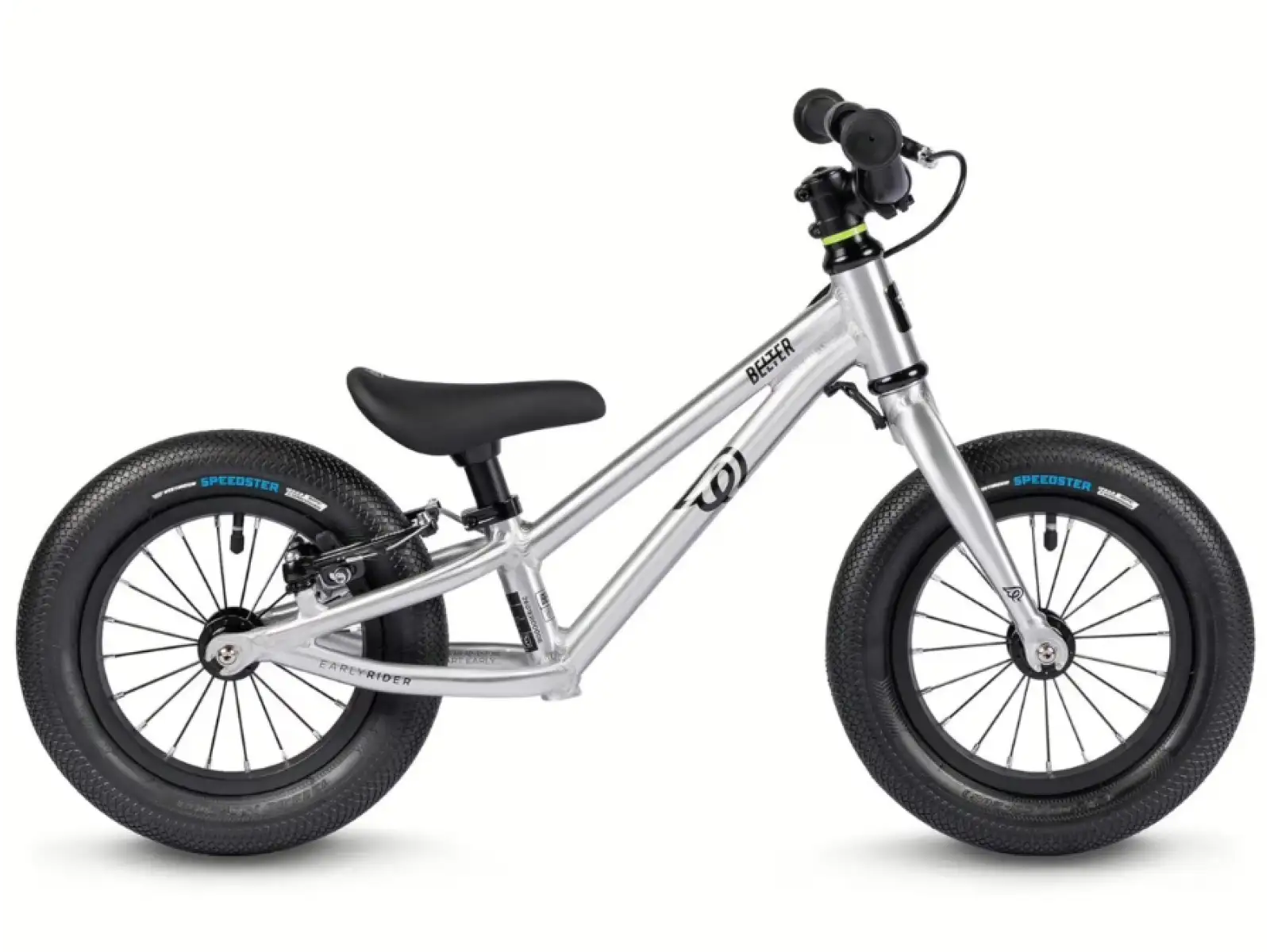 Early Rider Belter 12 kids balance bike Brushed Aluminium 2026