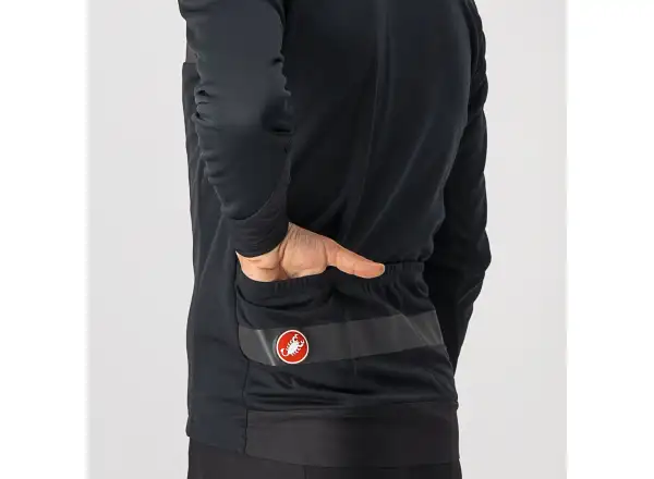 Castelli Raddoppia 3 men's jacket Light Black/Black Reflex