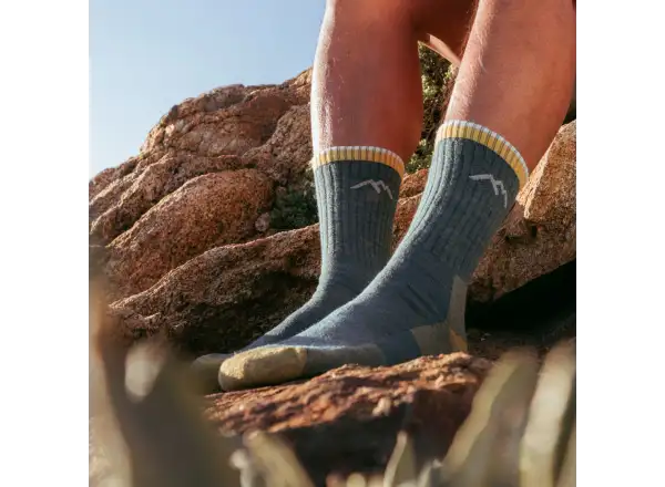 Darn Tough Hiker Micro Crew Midweight Cushion men's socks Spruce