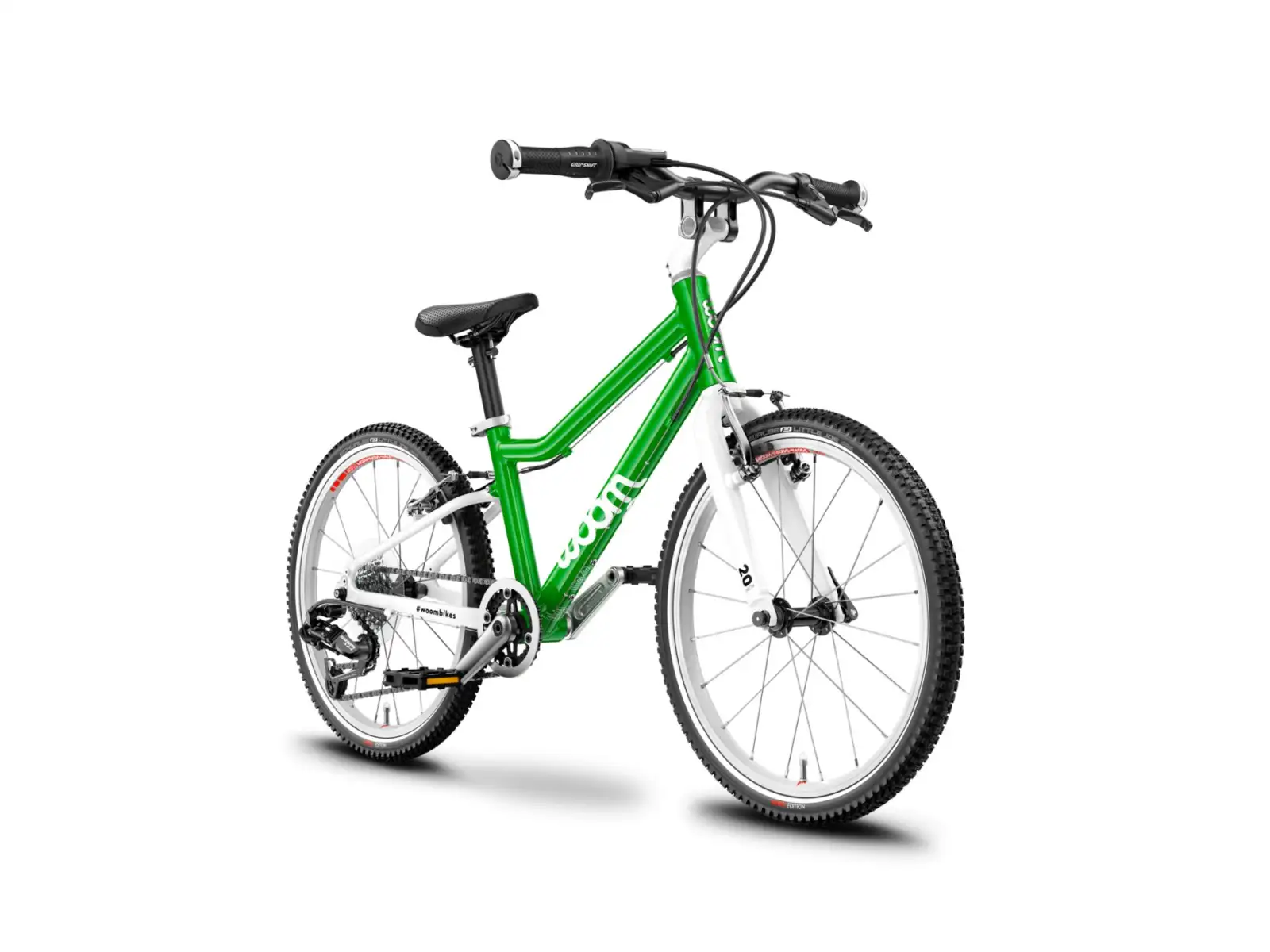 Woom 4 Green 20 children's bike