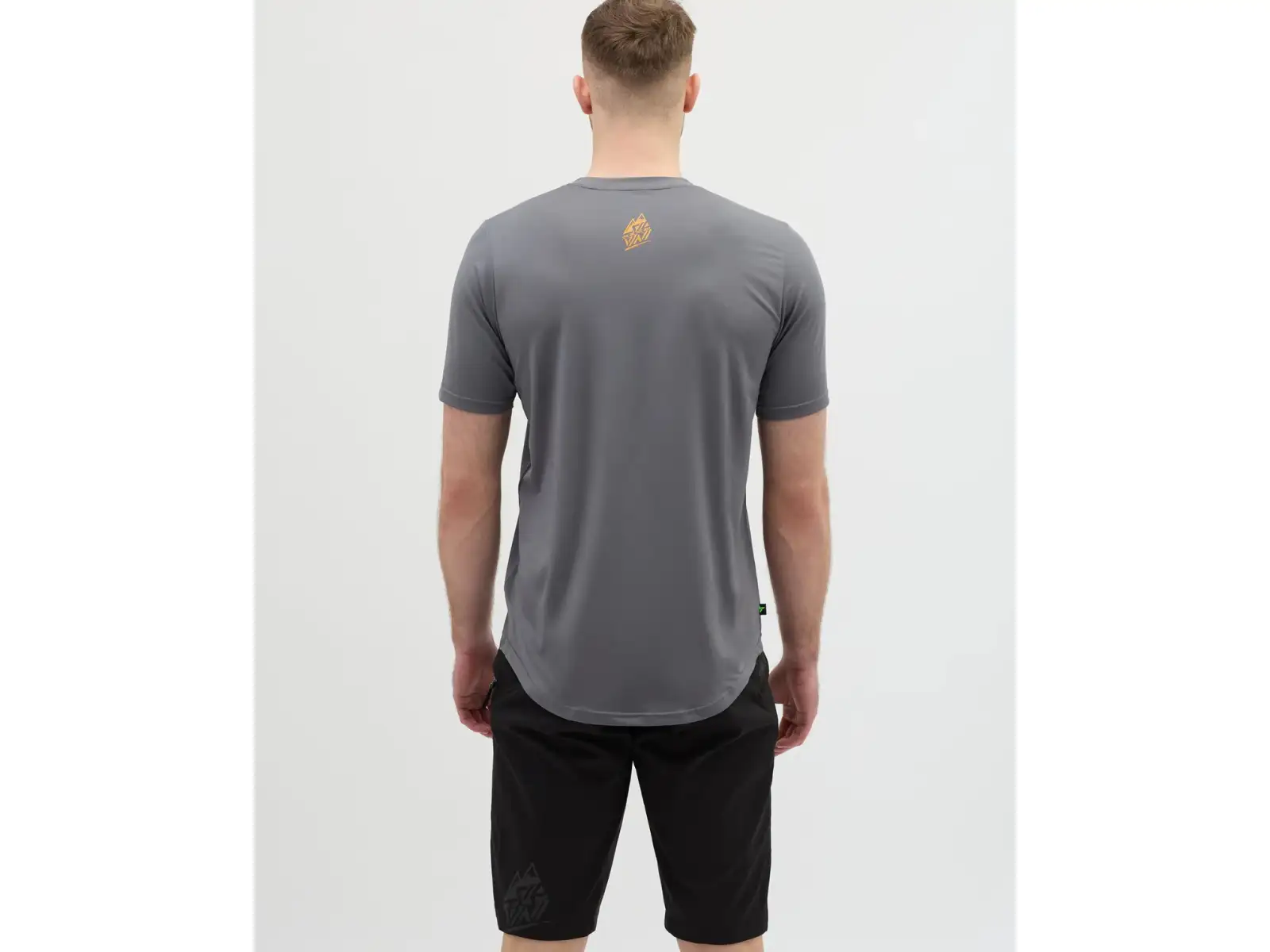 Silvini Denno men's loose jersey short sleeve Grey/Tiger
