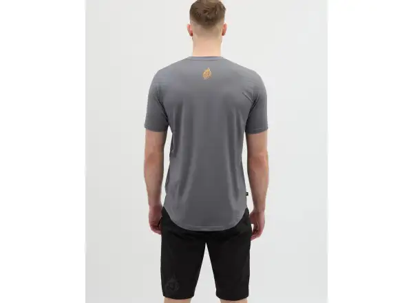 Silvini Denno men's loose jersey short sleeve Grey/Tiger