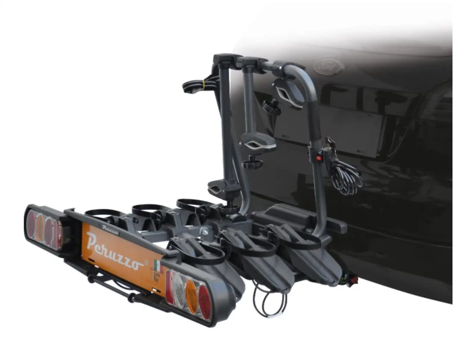 Peruzzo Pure Instinct towbar bike rack for 2 bikes