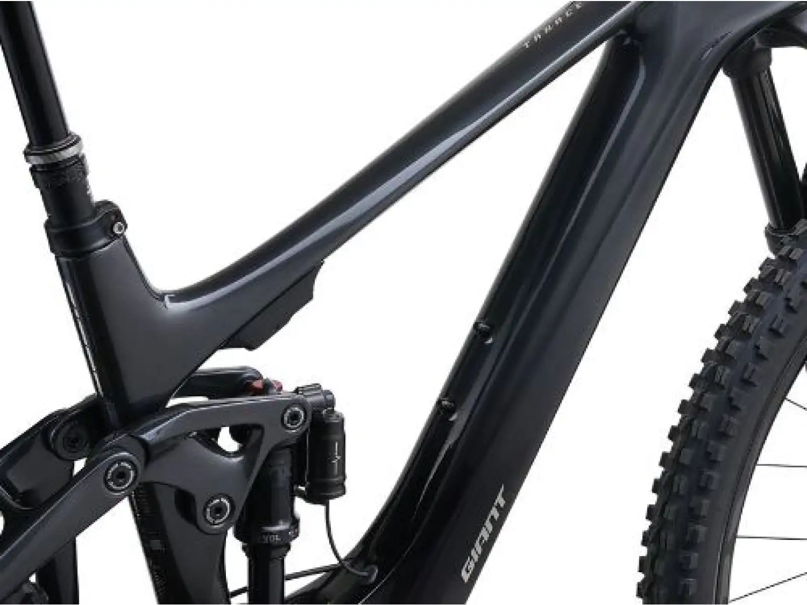 Giant Trance X Advanced E+ EL 1 full-suspension e-bike Gunmetal Black/Black