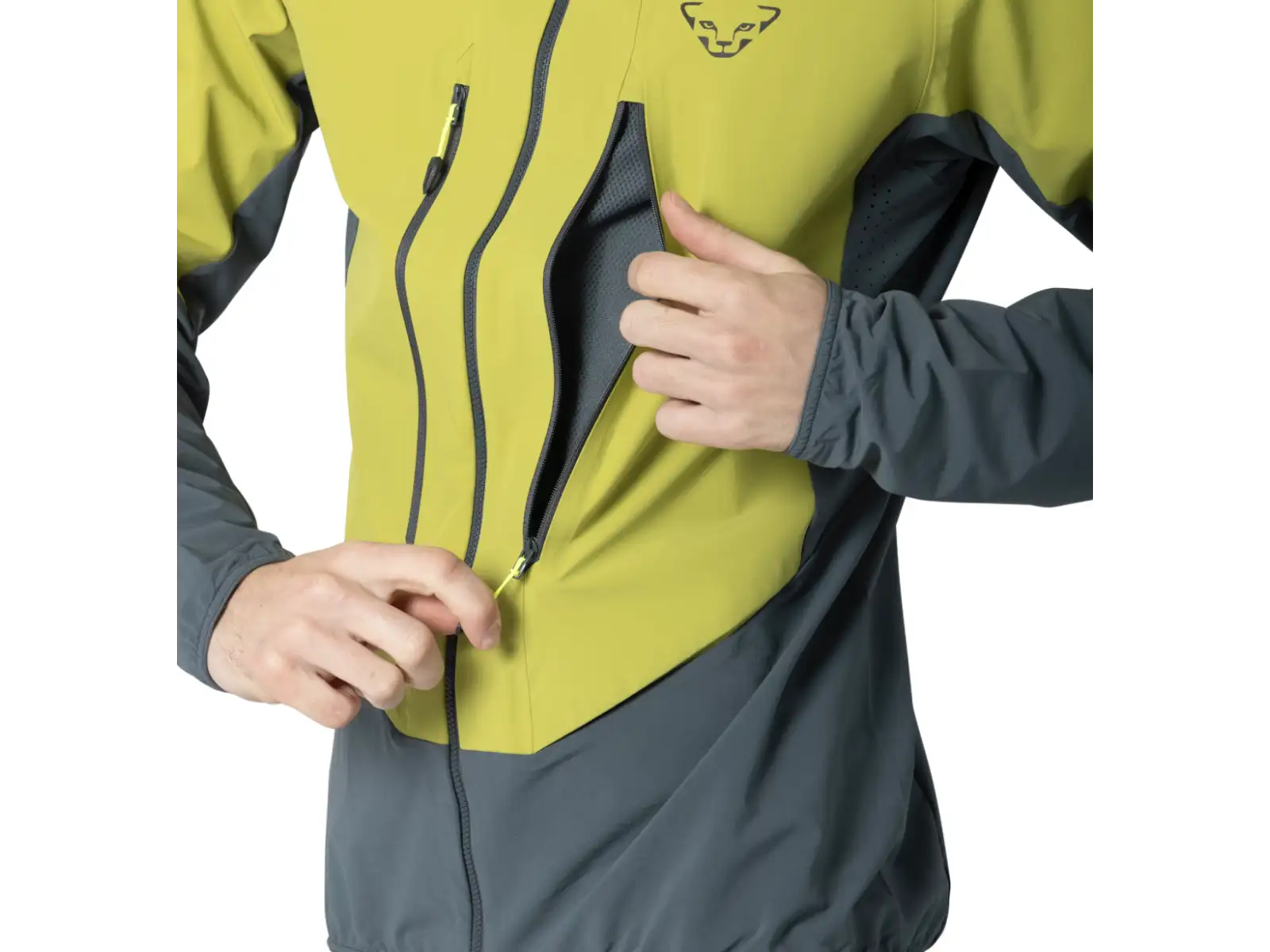 Dynafit Blacklight Softshell men's jacket Golden Lime