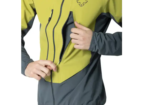 Dynafit Blacklight Softshell men's jacket Golden Lime
