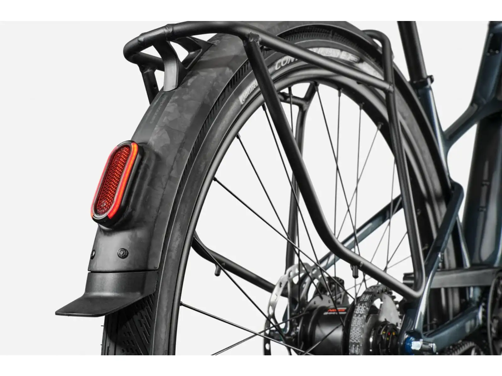 Cannondale FlyingV 2 Tungsten blue city lightweight e-bike