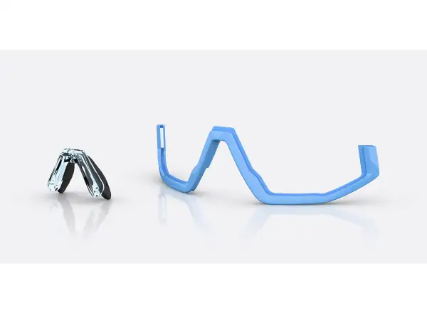 Bliz Fusion sunglasses Transparent Blue/Smoke Ice Blue Multi