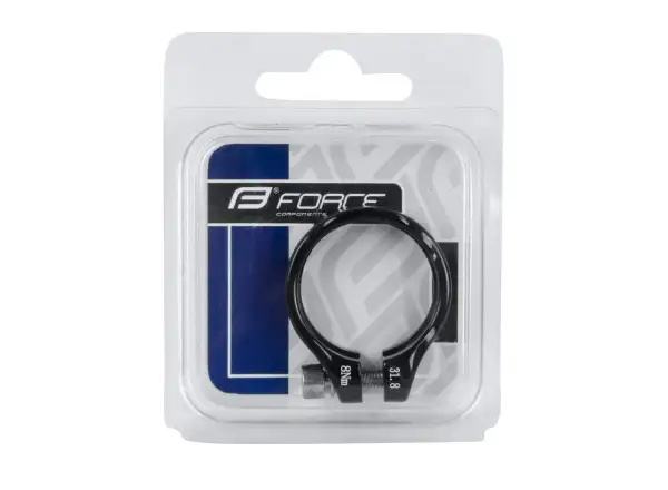 Force seat clamp hexagon socket shaped black gloss