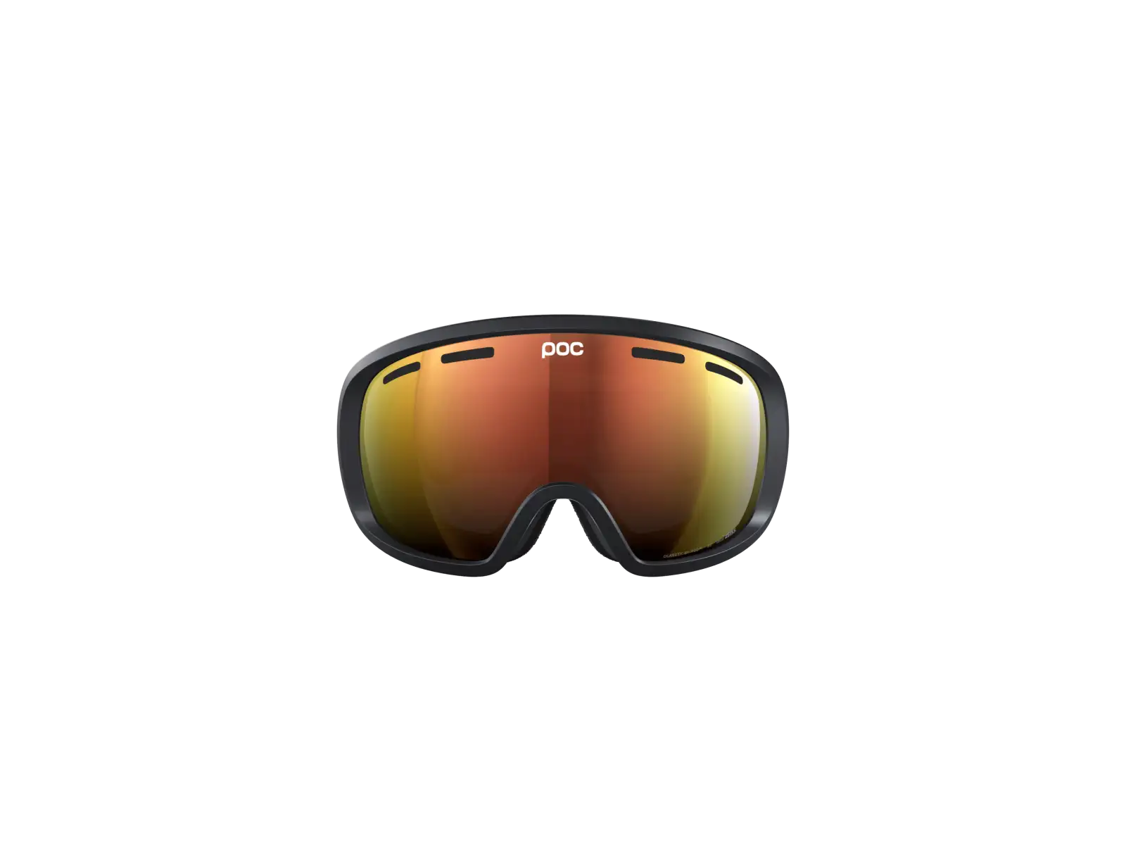POC Fovea ski goggles Uranium Black/Partly Sunny Orange