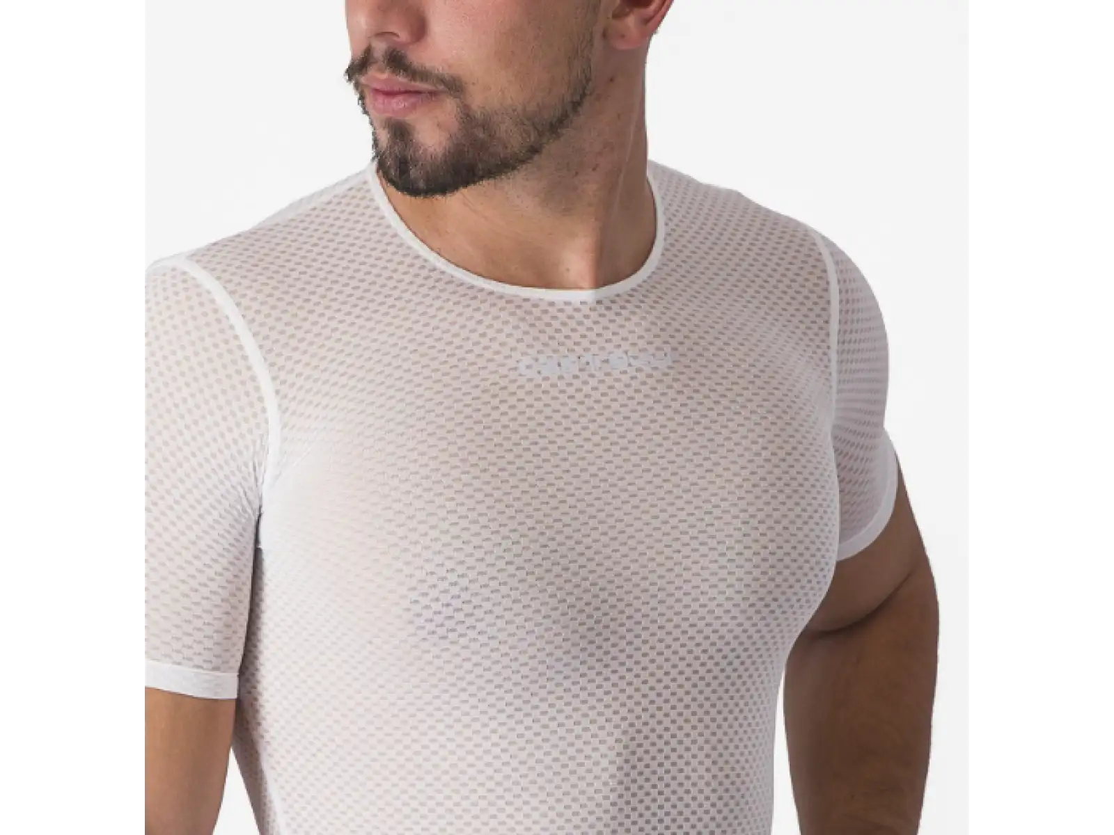 Castelli Pro Mesh 2.0 functional T-shirt short sleeve White
