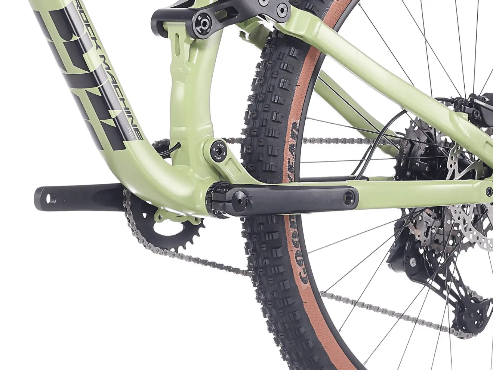 Rock Machine Blizz FS 50-27 mountain bike Matte Jade Green
