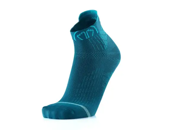 Sidas Run Anatomic Ankle women's socks Aquamarine
