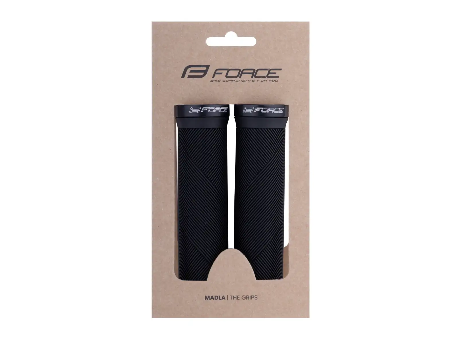 Force Grip rubber grips black