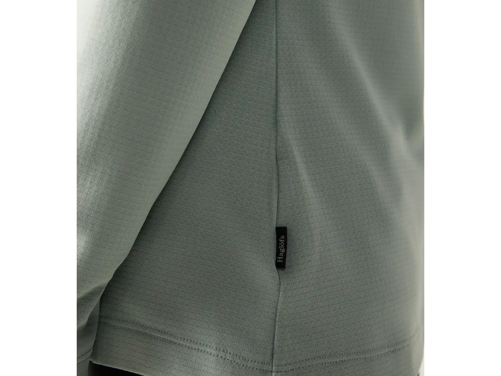 Haglöfs Korp Mid Hood women's sweatshirt Dew Green