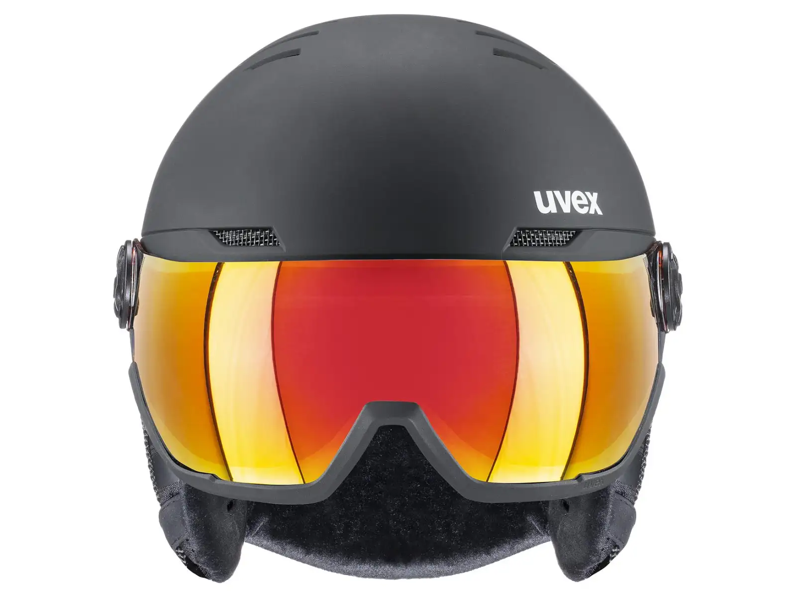 Uvex Wanted Visor ski helmet black matt