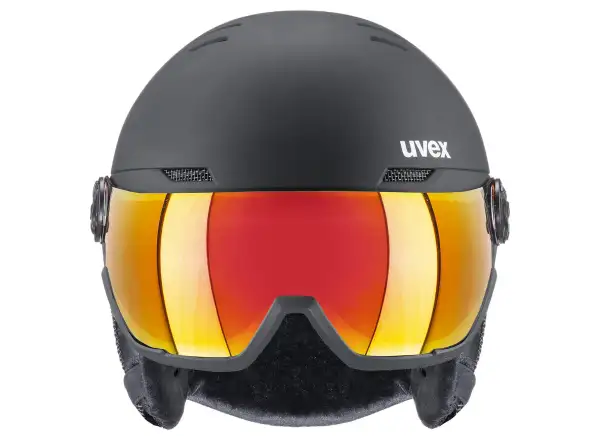 Uvex Wanted Visor ski helmet black matt