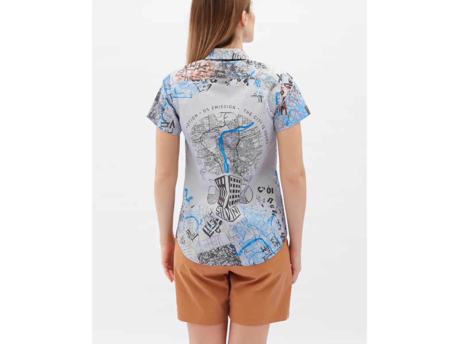 Silvini Montora women's shirt Grey/Charcoal