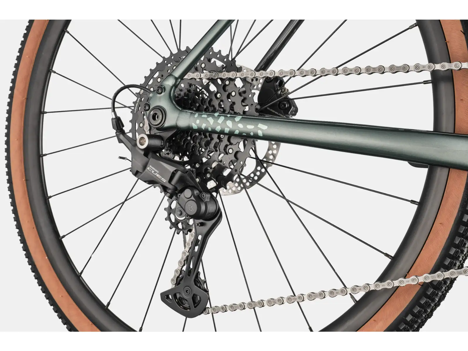 Cannondale Topstone CAAD 3 CUES 1X FlatBar gravel bike Tech Green