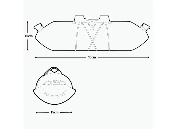 Evoc Handlebar Pack BOA WP 5 handlebar bag Black