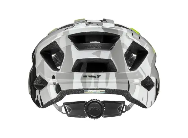 Uvex Air Wing 2 children's helmet Neon Yellow-Black