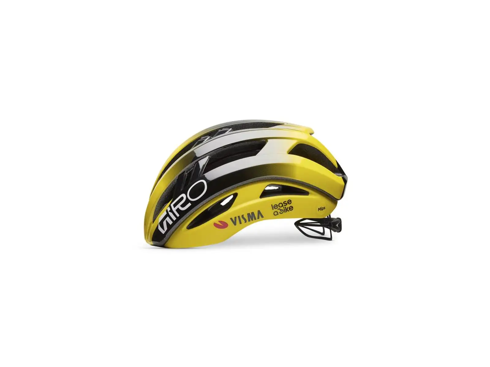 Giro Aries Spherical helmet Mat Black/Yellow Visma