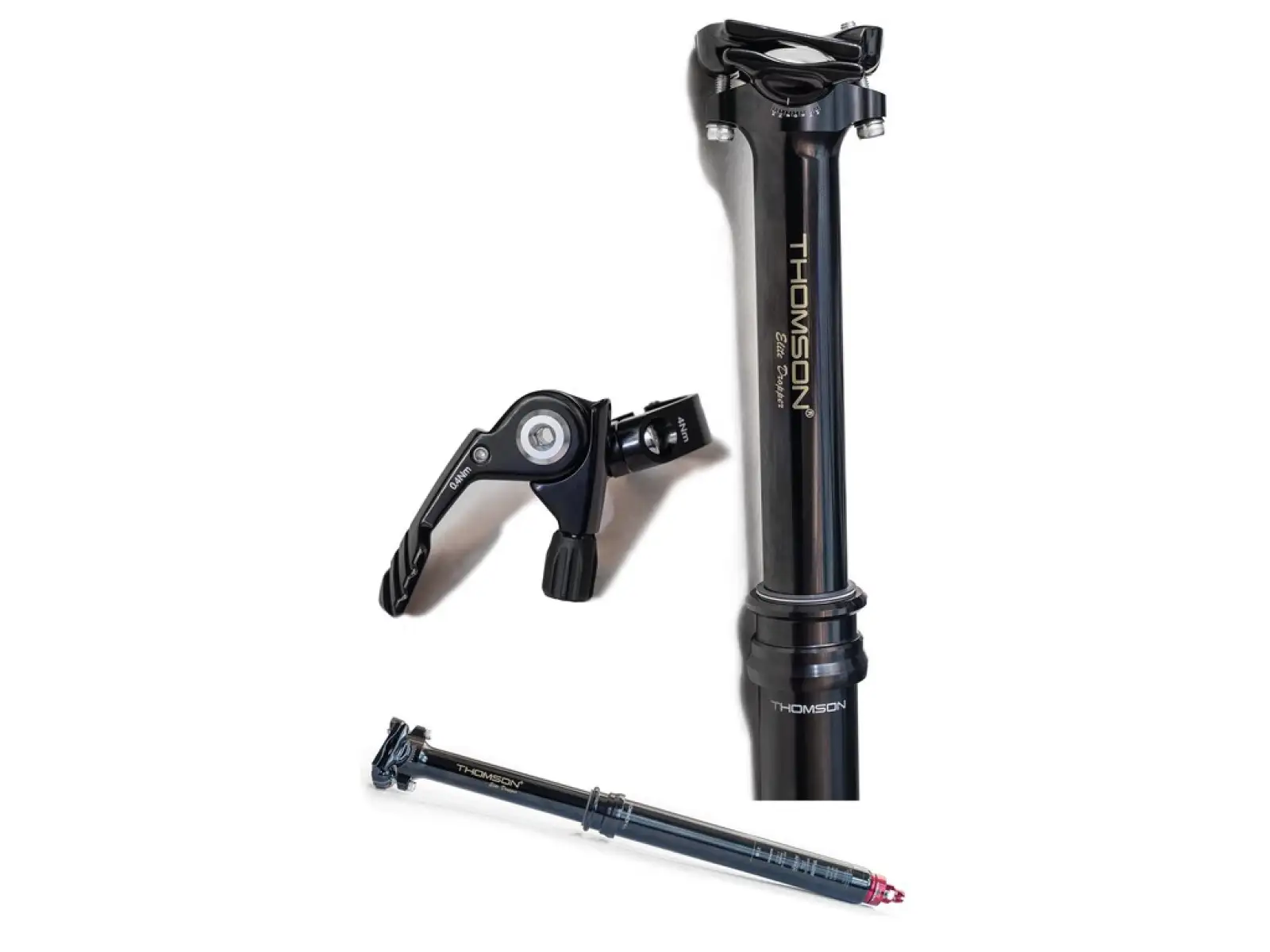 Thomson Covert Dropper telescopic seatpost 31.6x100 mm black