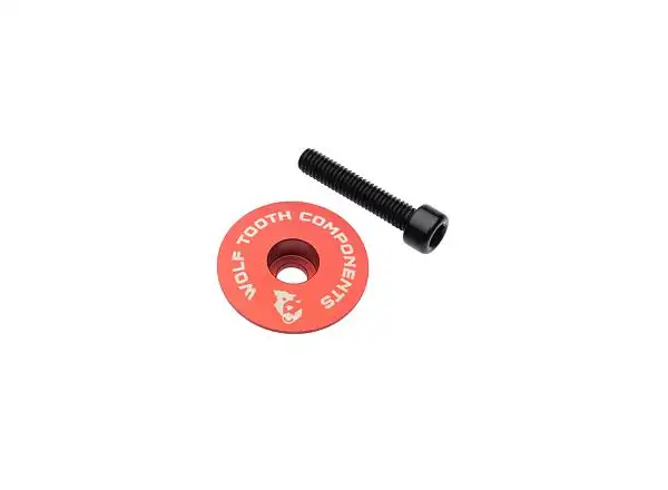 Wolf Tooth Ultralight headset cap red