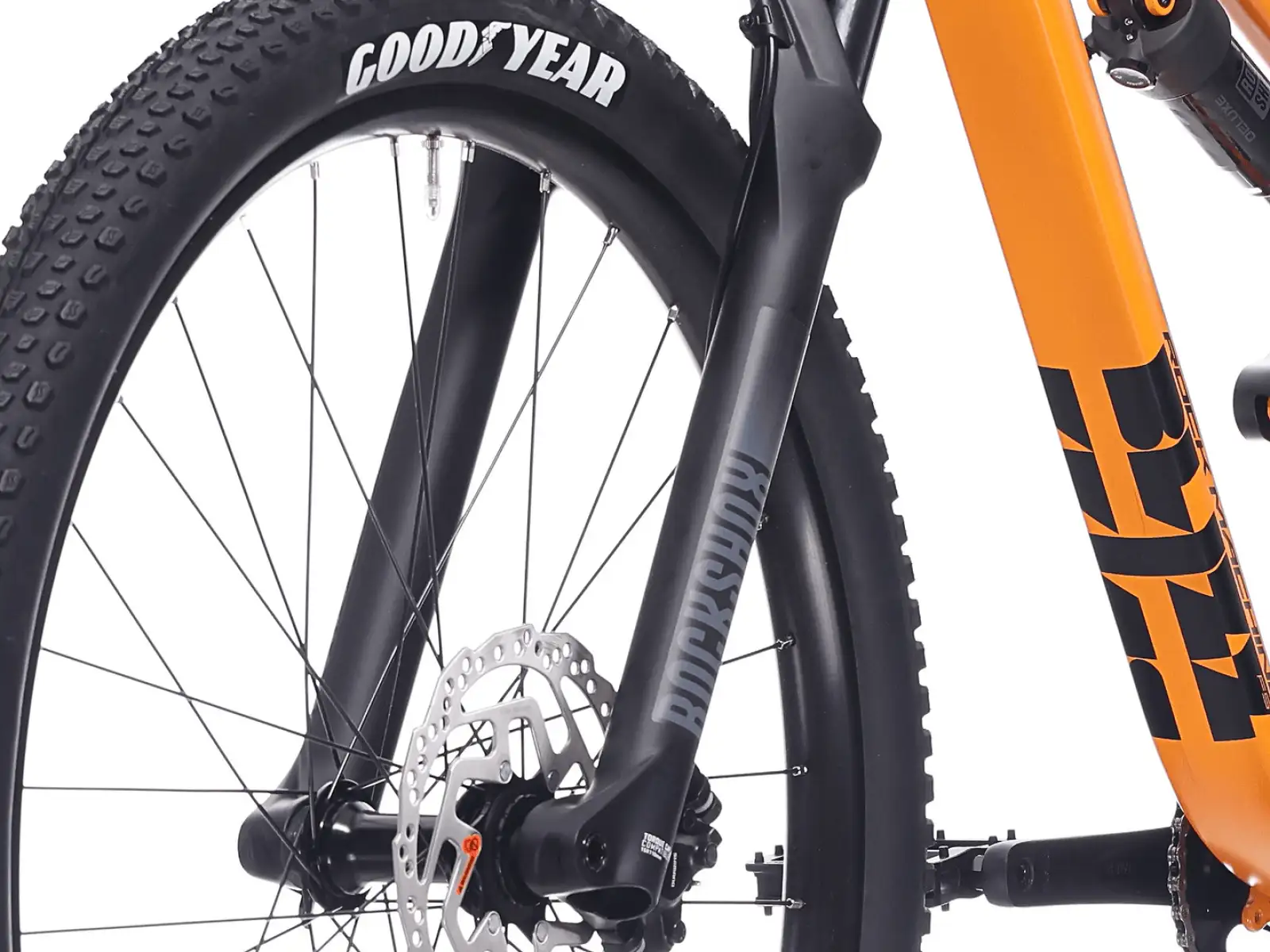 Rock Machine Blizz FS 30-27 mountain bike Matte Lava Orange