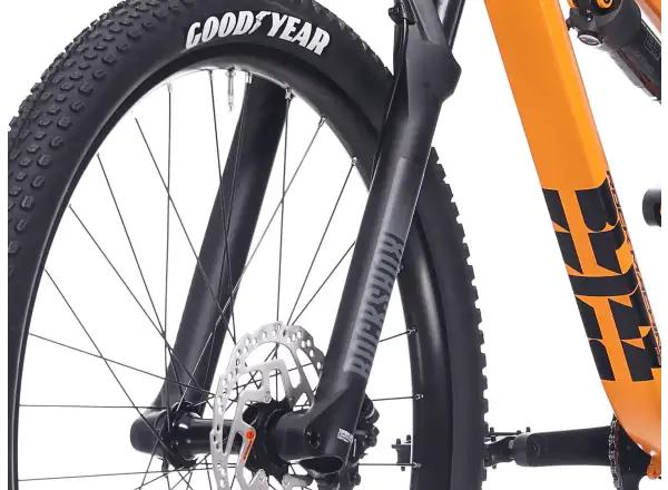 Rock Machine Blizz FS 30-27 mountain bike Matte Lava Orange