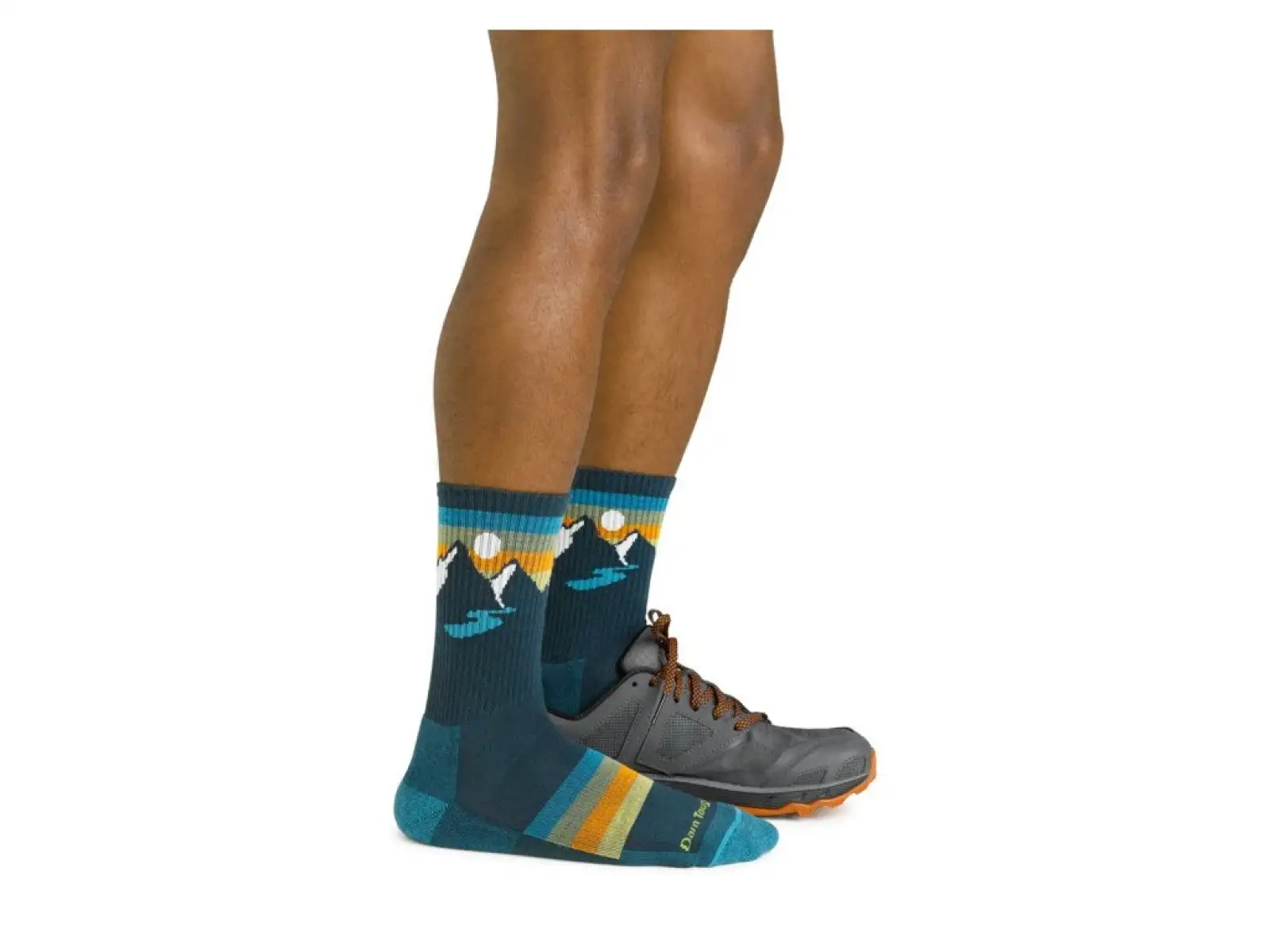 Darn Tough Sunset Ridge Micro Crew Lightweight Cushion men's socks Bottle