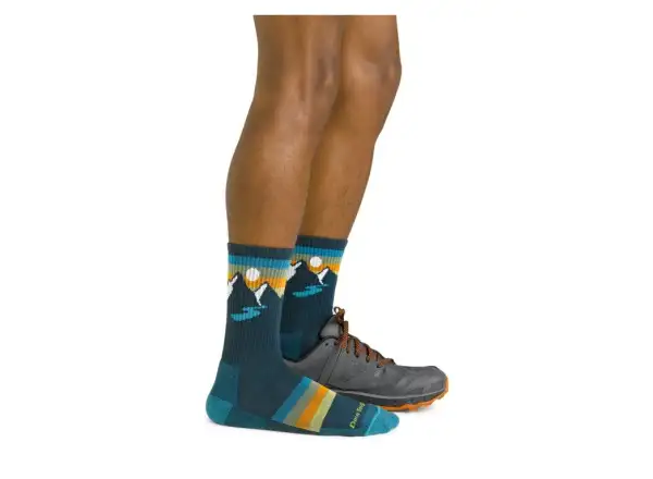 Darn Tough Sunset Ridge Micro Crew Lightweight Cushion men's socks Bottle