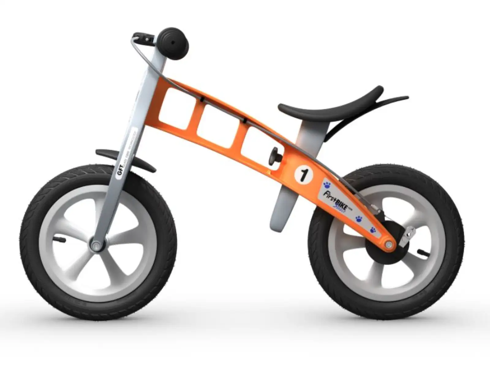 First Bike Street children's balance bike orange