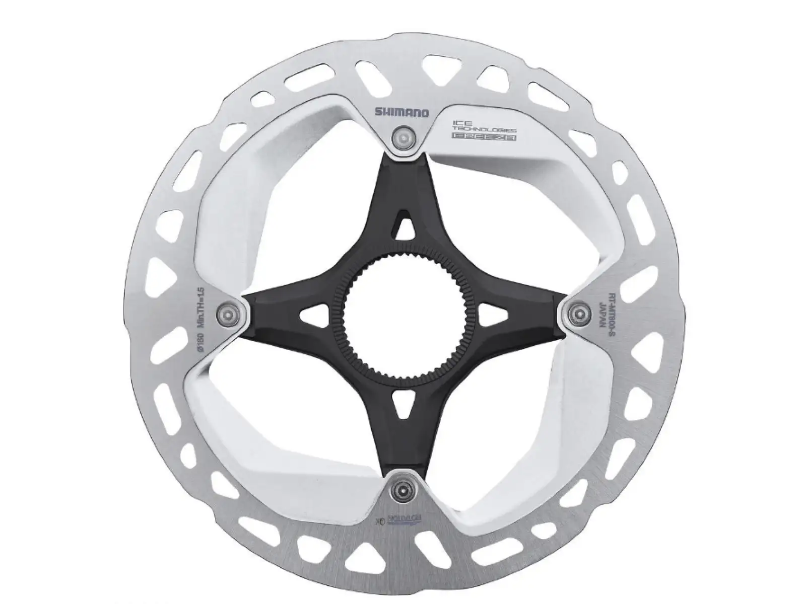 Shimano RT-MT800 CL Brake Rotor 160 mm – Internal Teeth
