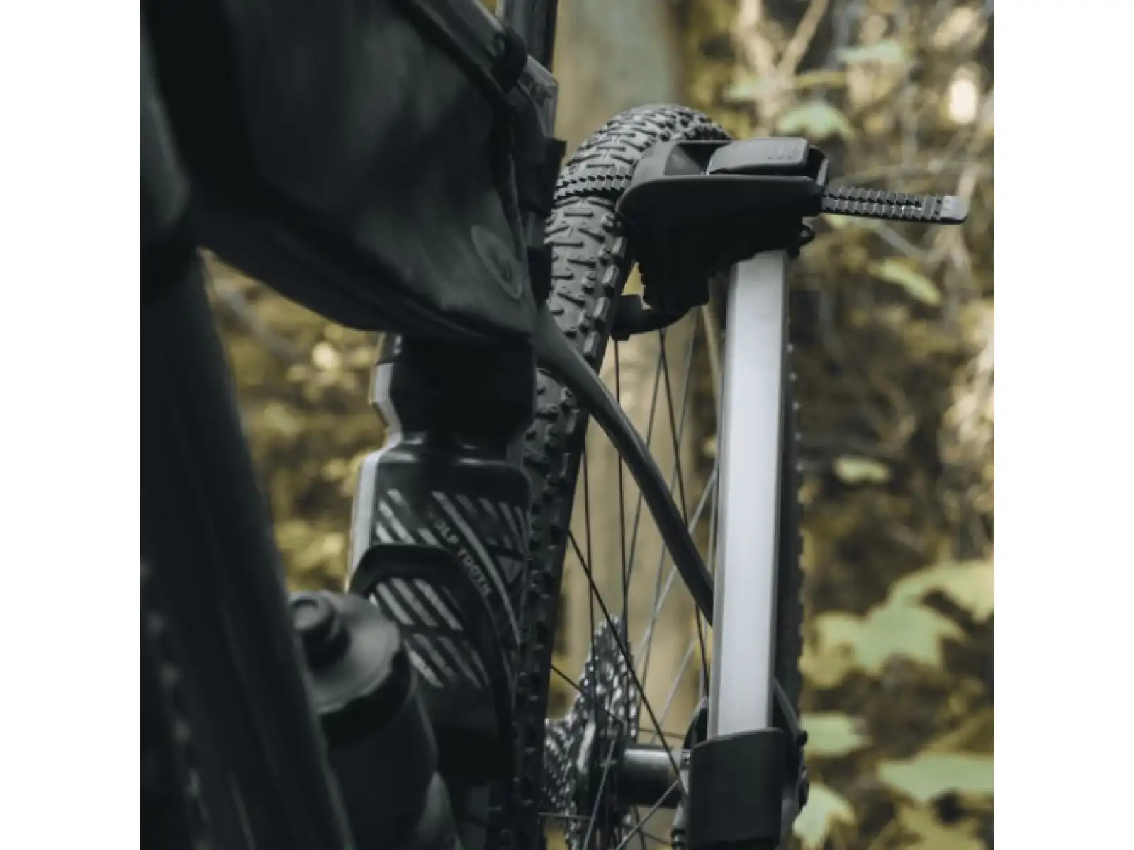 Thule Epos carrier on towbar for 3 bikes