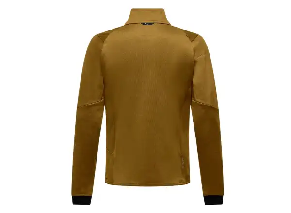 Salewa Sella Crevasse men's sweatshirt Golden Brown