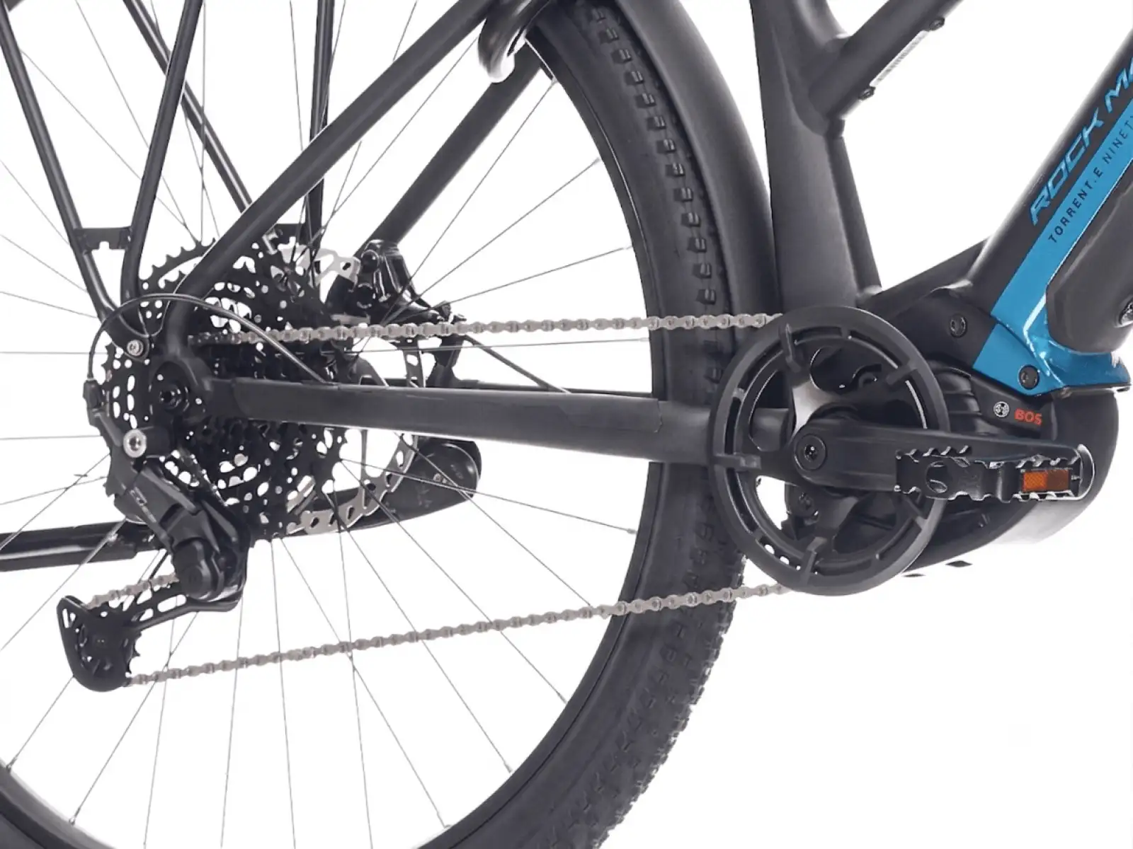Rock Machine Torrent e90-29 B Touring Easy Entry e-bike Matte Black / Petrol