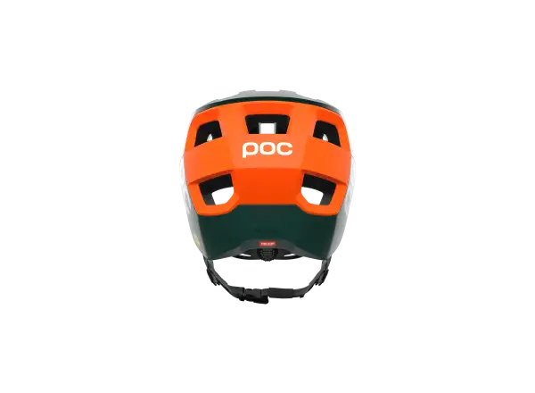 POC Kortal Race MIPS MTB helmet Pargasite Green Matt/Fluorescent Orange Matt