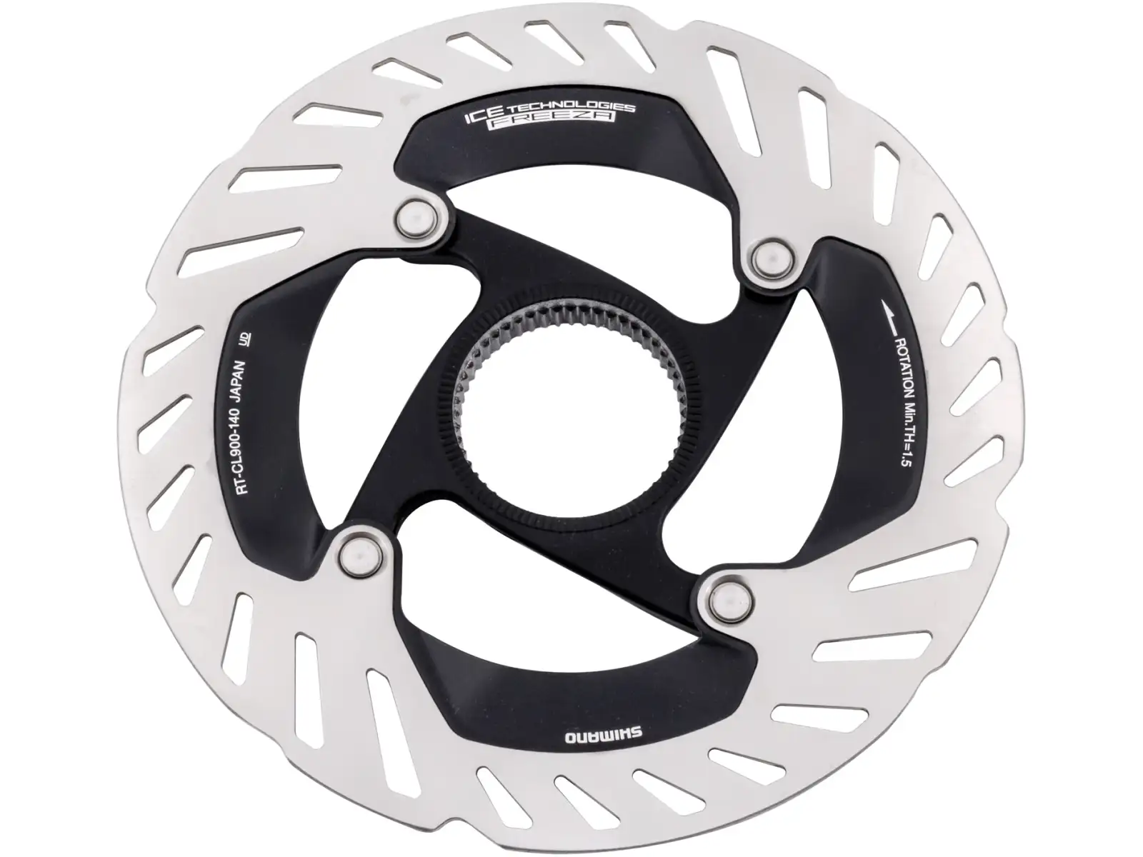 Shimano RT-CL900 brake rotor 203 mm, center lock, Ice Tech, external lock ring