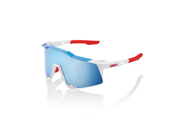100% Speedcraft Glasses TotalEnergies Team Matte White / HIPER Lens