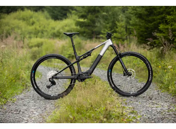 Superior iXF 9.7 full-suspension e-bike Gloss Chrome / Matte