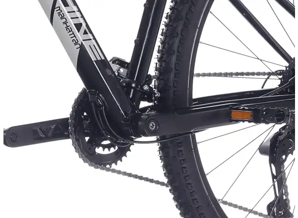 Rock Machine Manhattan 40-29 mountain bike Gloss Saphire Black
