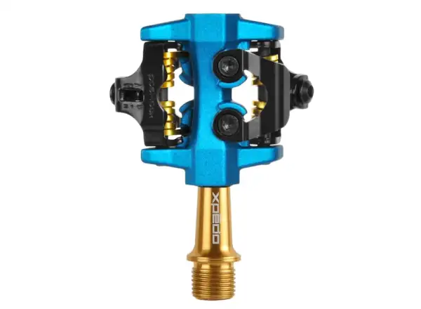 X-pedo CXR Pro SPD clipless pedals black/blue Ti