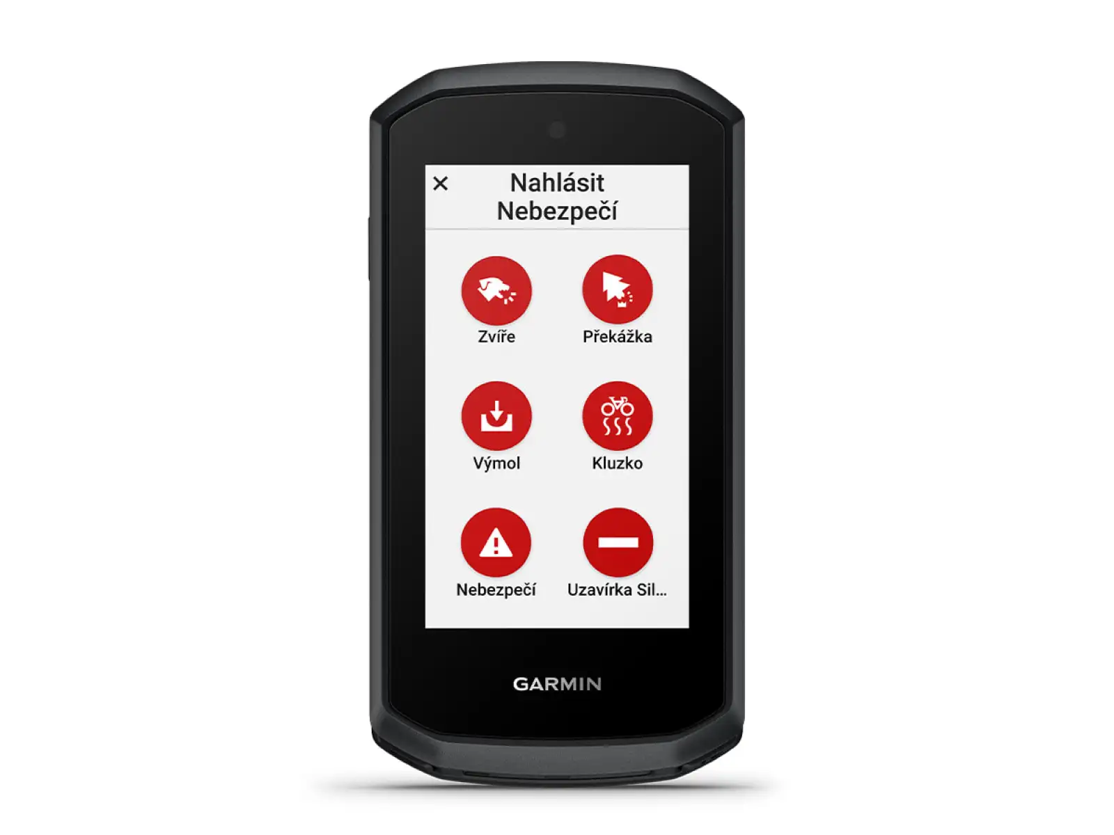 Garmin Edge Explore 3 Plus bike computer with speaker and microphone