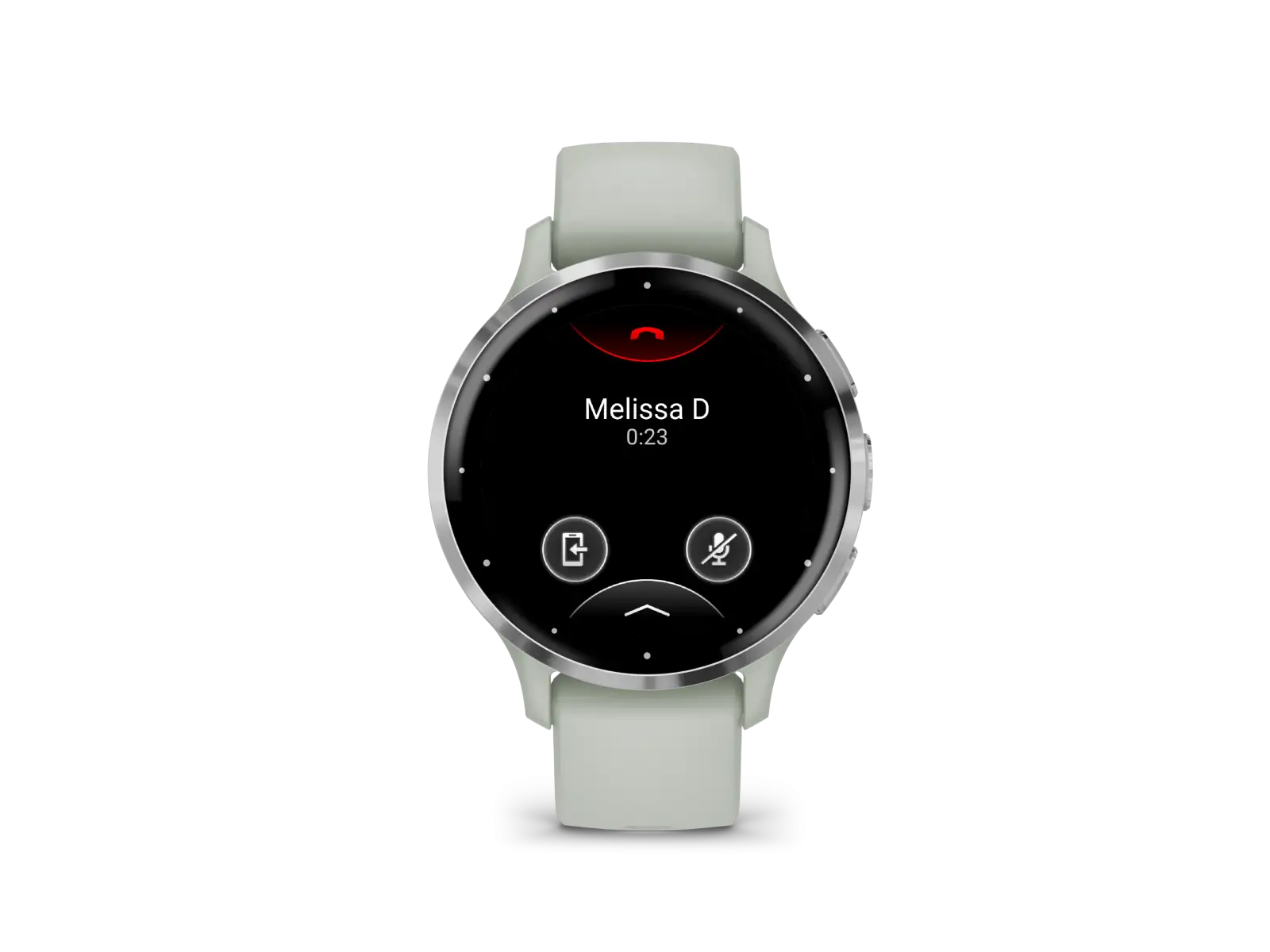Garmin Venu 3S smart watch Silver/Sage Grey