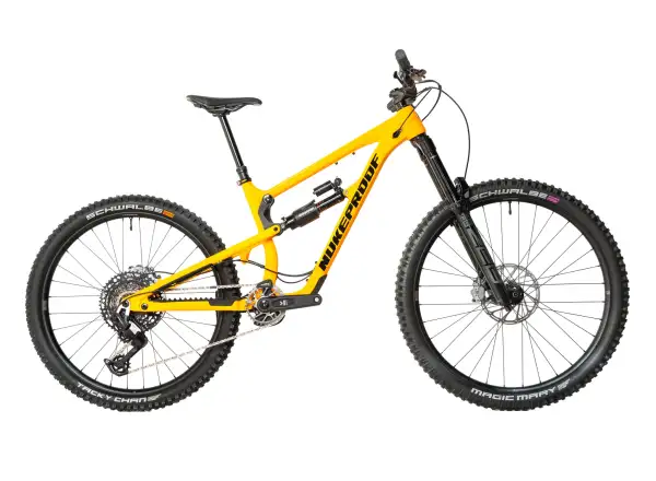 Nukeproof Mega 297 Pro Alloy Eagle 90 full-suspension bike Yellow