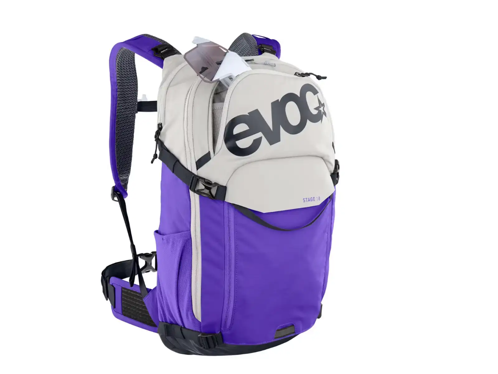Evoc Stage 18 backpack Sand/Violet