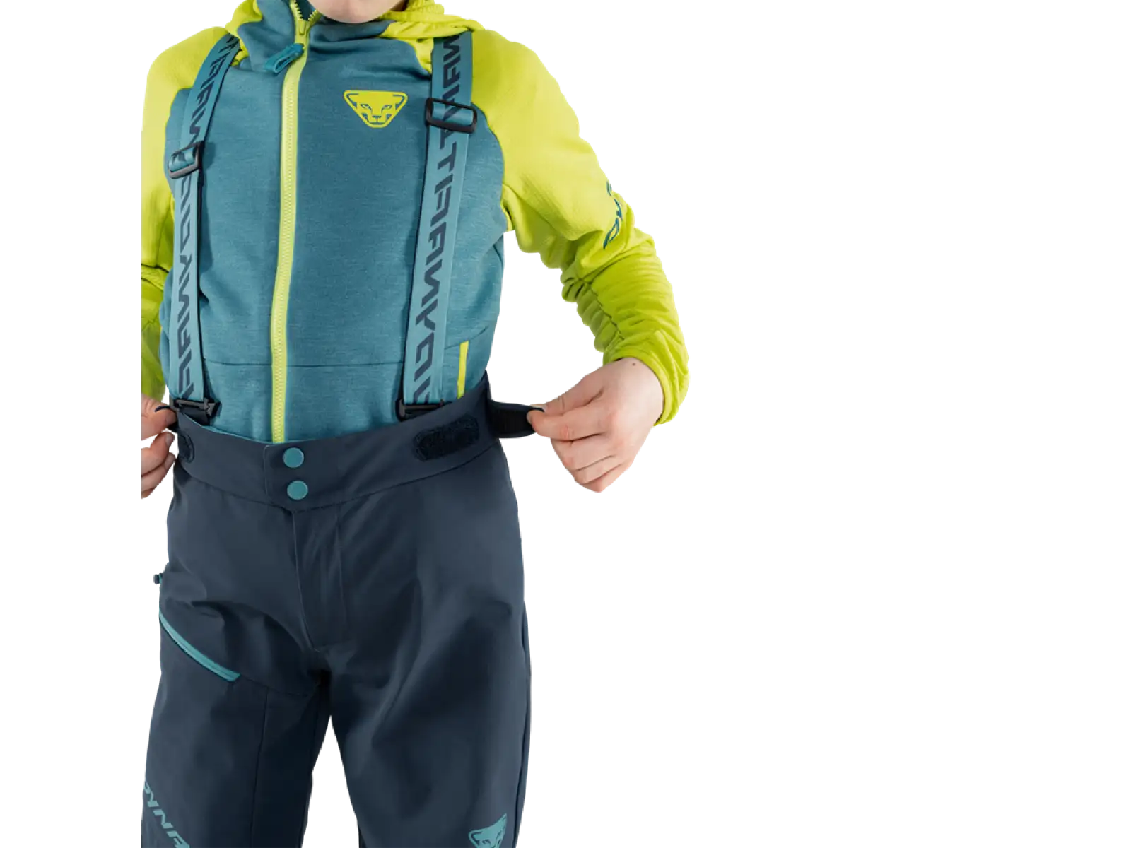Dynafit Youngstar 3L kids bib pants Marine Blue