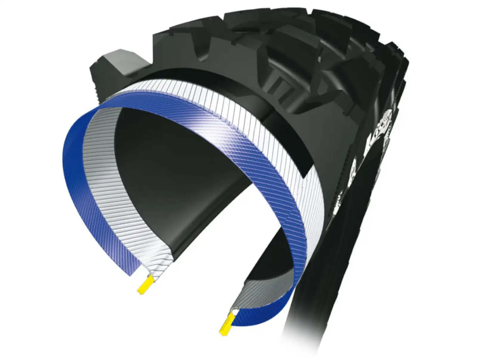 Michelin E-Wild Rear E-GUM-X TS TLR 29x2.60" MTB tire kevlar black
