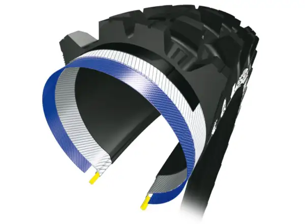 Michelin E-Wild Rear E-GUM-X TS TLR 29x2.60" MTB tire kevlar black